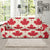 Maple Leaf Pattern Print Design 03 Sofa Slipcover