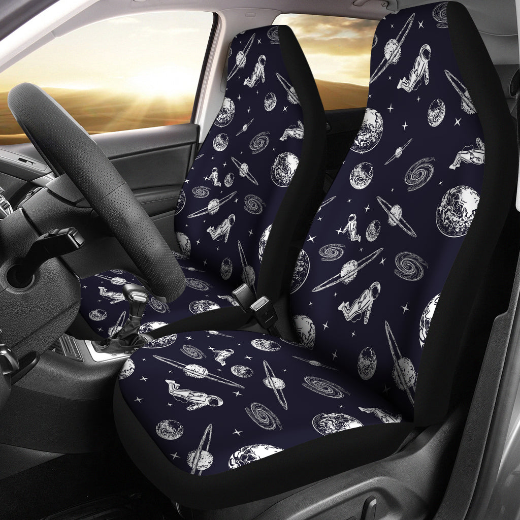 Space Astronaut Print Design LKS302 Car Seat Covers