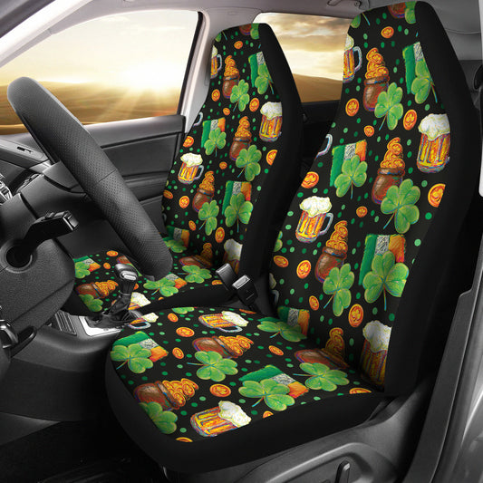 St Patricks Day Print Design LKS303 Car Seat Covers