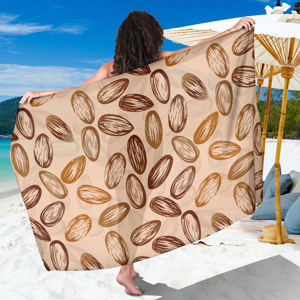 Almond Pattern Print Design 02 Sarong Pareo Wrap
