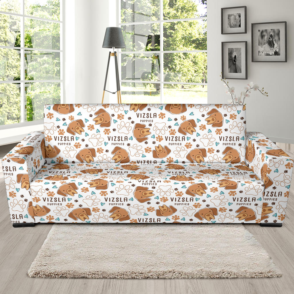 Vizslas Print Design LKS301 Sofa Slipcover