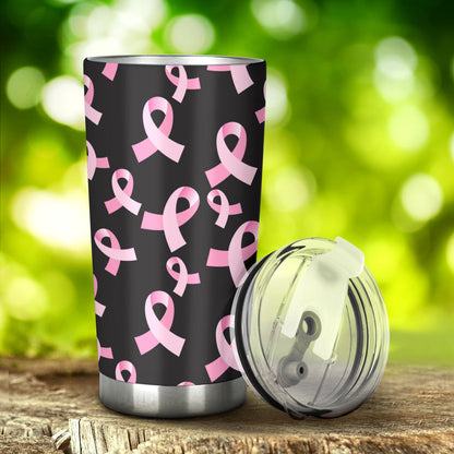 Breast Cancer Awareness Design Tumbler