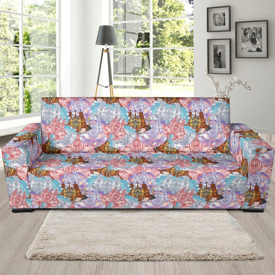 Christian Pattern Print Design 03 Sofa Slipcover