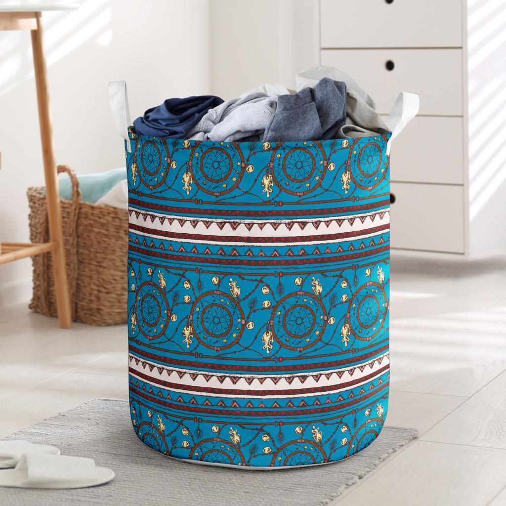 Dream catcher aztec Laundry Basket