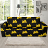 Nachos Pattern Print Design A02 Sofa Slipcover