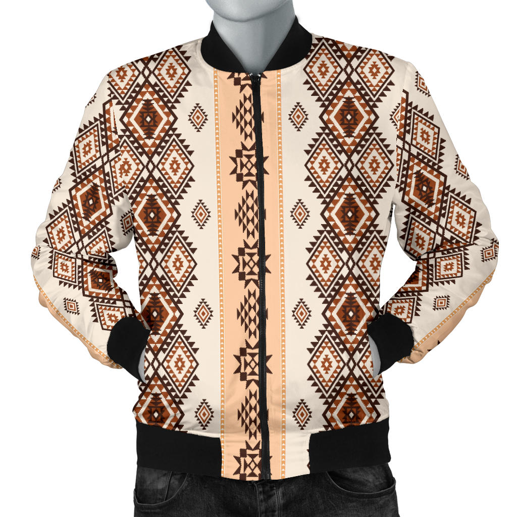 Native Classic Pattern Print Men Bomber Jacket