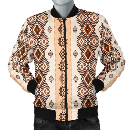 Native Classic Pattern Print Men Bomber Jacket