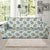 Capybara Pattern Print Design 01 Sofa Slipcover