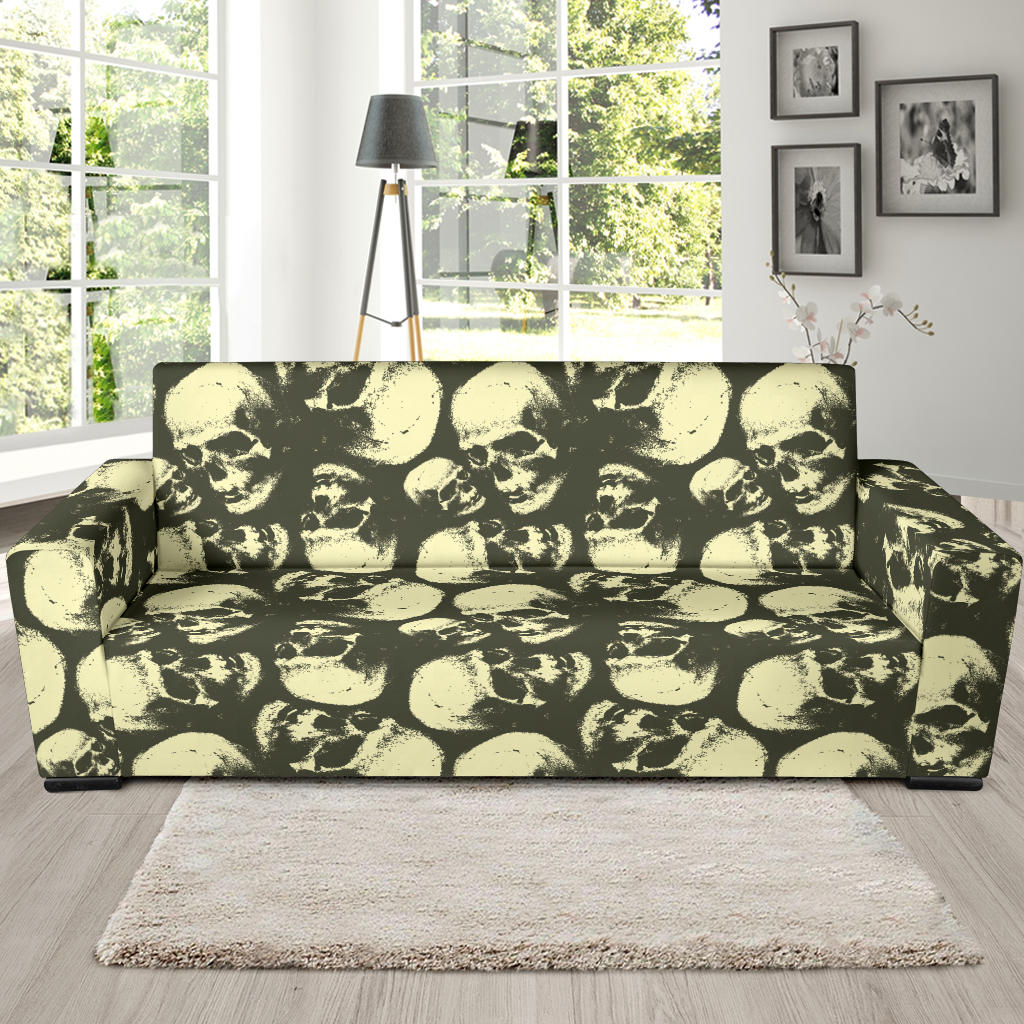 Skull Print Design LKS302 Sofa Slipcover