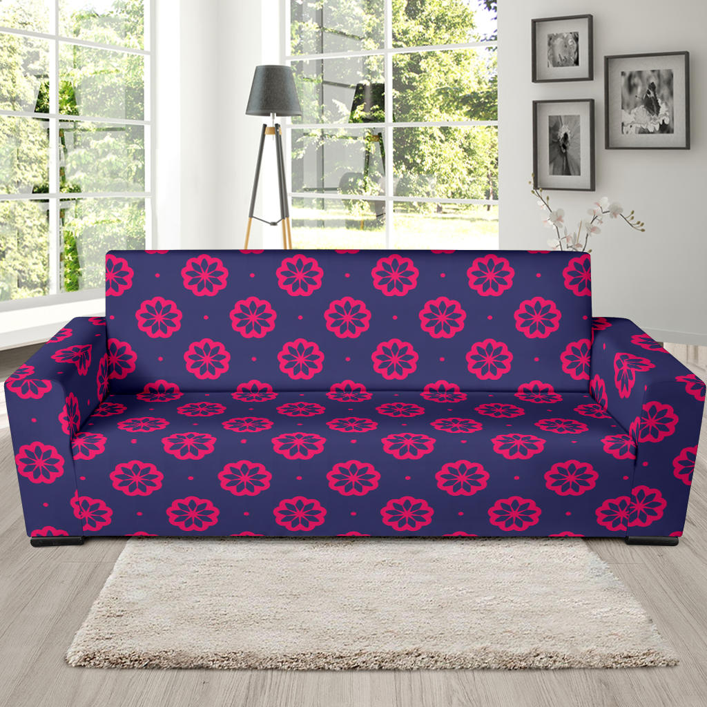 Water Lily Print Design LKS301 Sofa Slipcover