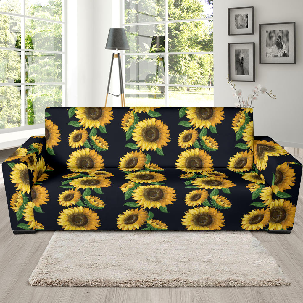 Sunflower Print Design LKS306 Sofa Slipcover