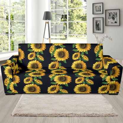 Sunflower Print Design LKS306 Sofa Slipcover