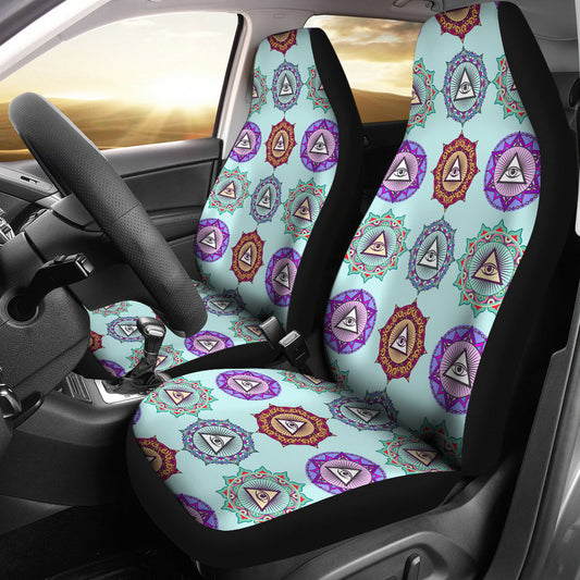 Third Eye Print Design LKS302 Car Seat Covers