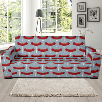 Sausage Print Design LKS301 Sofa Slipcover