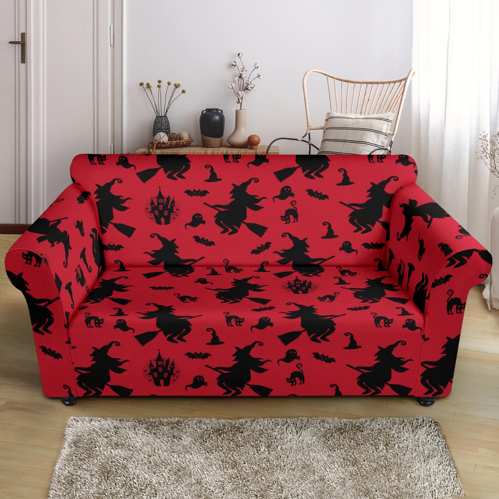 Witch Print Design LKS303 Loveseat Couch Slipcover