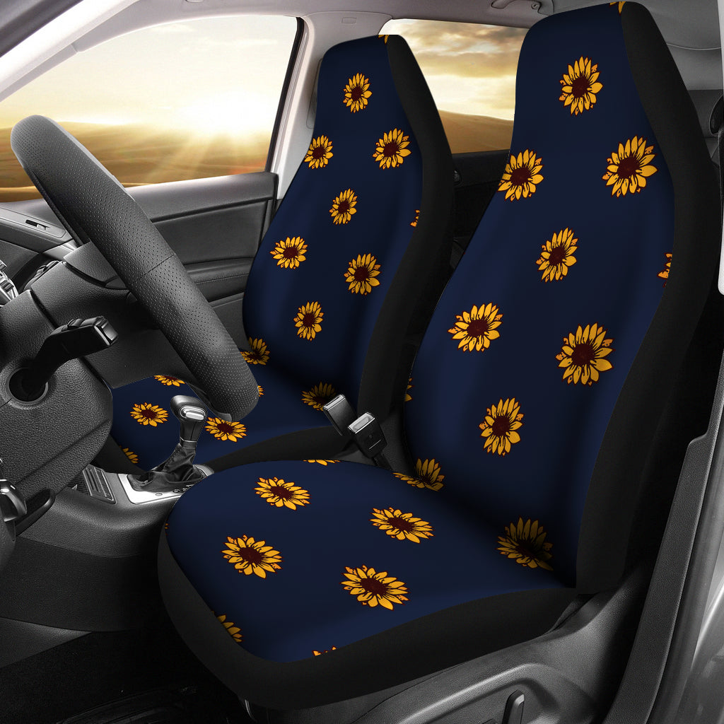 Sunflower Print Design LKS304 Car Seat Covers