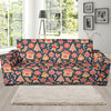 Gingerbread Pattern Print Design 03 Sofa Slipcover