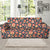 Gingerbread Pattern Print Design 03 Sofa Slipcover