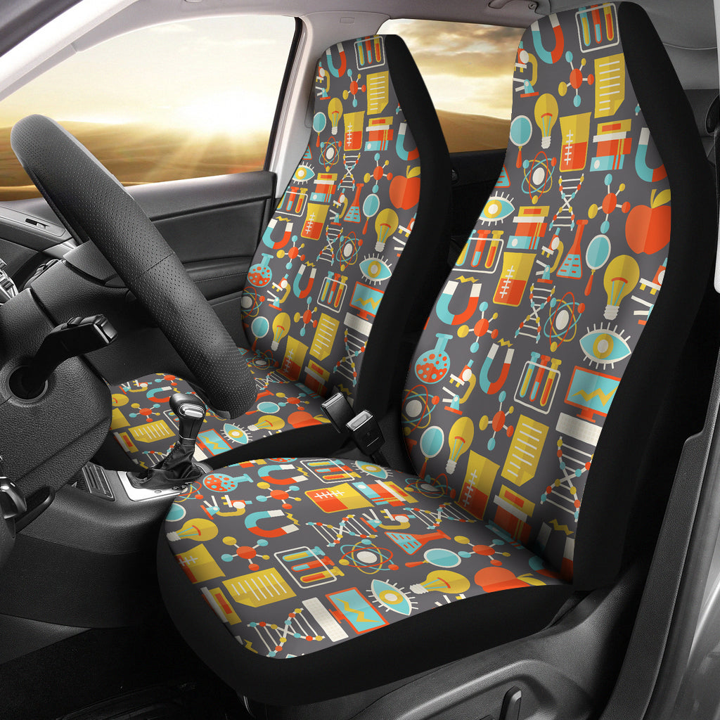 Science Print Design LKS302 Car Seat Covers