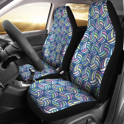 Volleyball Print Design LKS301 Car Seat Covers