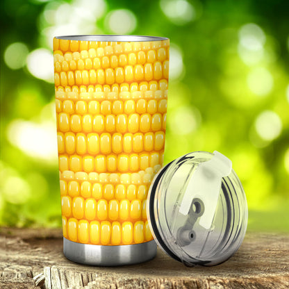 Agricultural Corn cob Pattern Tumbler