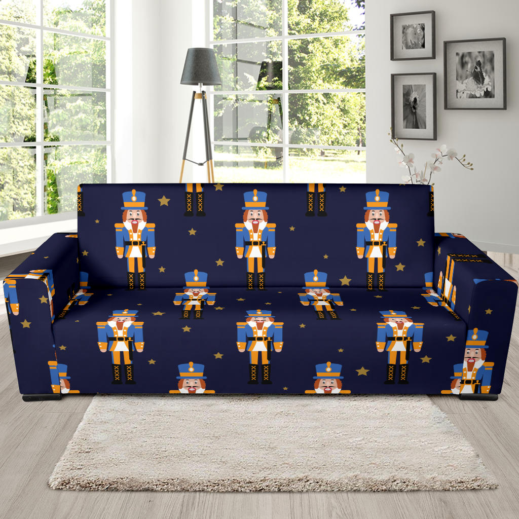 Nutcracker Pattern Print Design A04 Sofa Slipcover