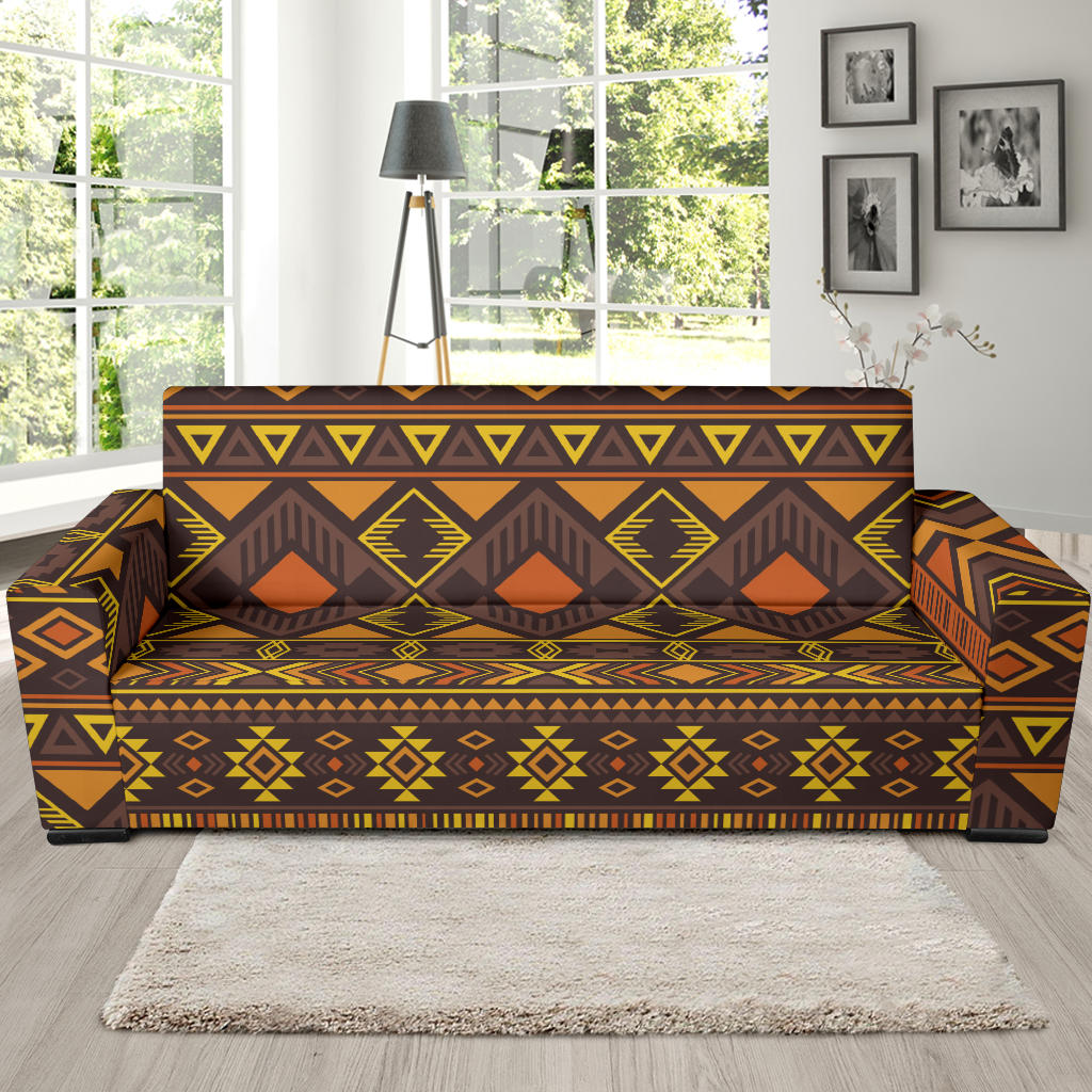 Navajo Pattern Print Design A06 Sofa Slipcover