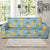 Pineapple Pattern Print Design A04 Sofa Slipcover