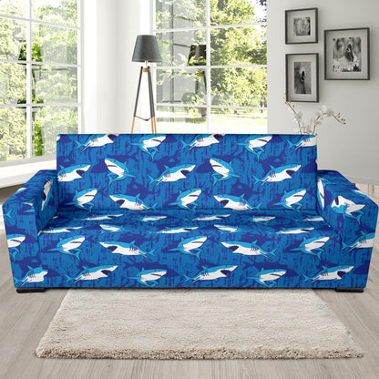 Shark Print Design LKS308 Sofa Slipcover