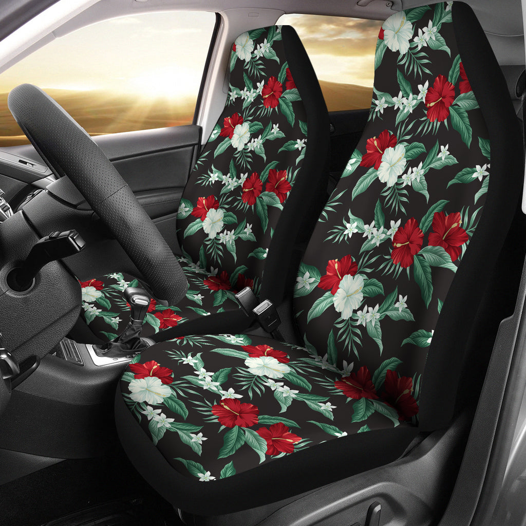 Tropical Flower Print Design LKS303 Car Seat Covers
