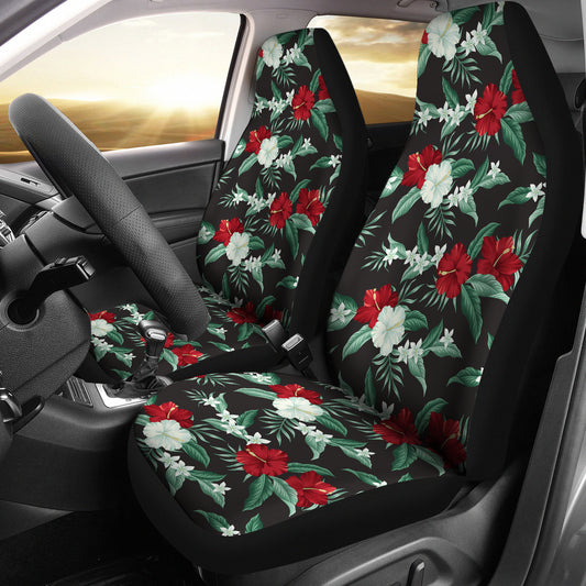 Tropical Flower Print Design LKS303 Car Seat Covers