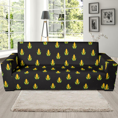 Corn Pattern Print Design 04 Sofa Slipcover