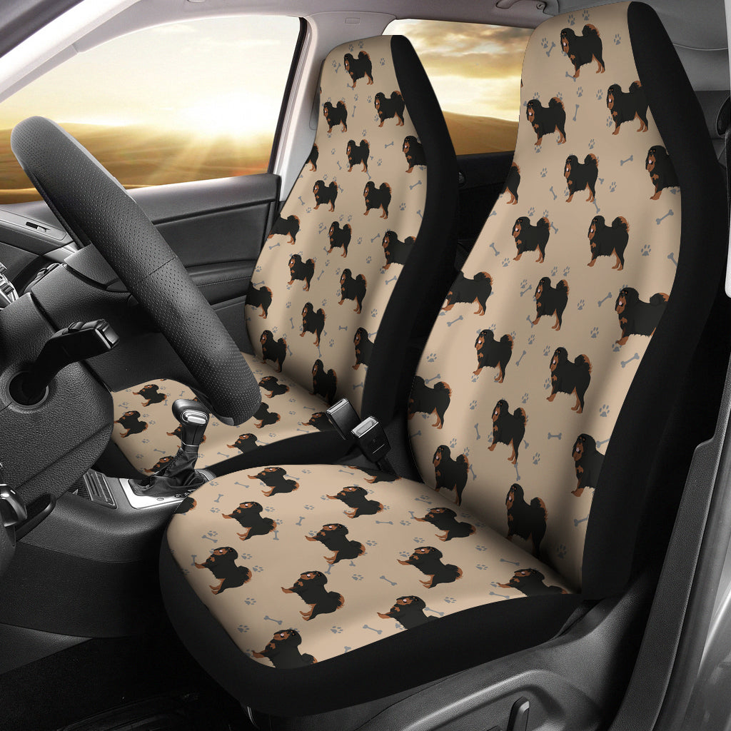 Tibetan Mastiffs Print Design LKS301 Car Seat Covers