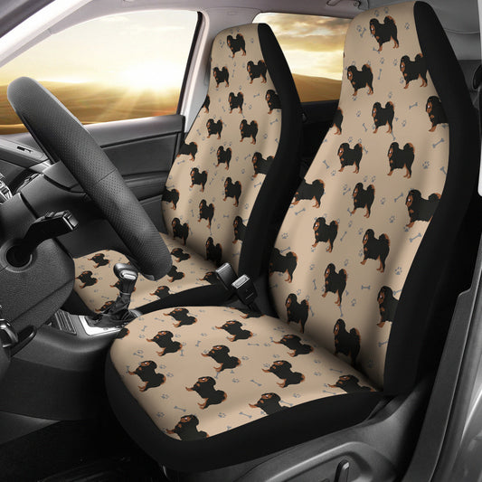 Tibetan Mastiffs Print Design LKS301 Car Seat Covers