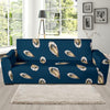 Oyster Pattern Print Design 03 Sofa Slipcover