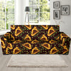 Harp Pattern Print Design 02 Sofa Slipcover