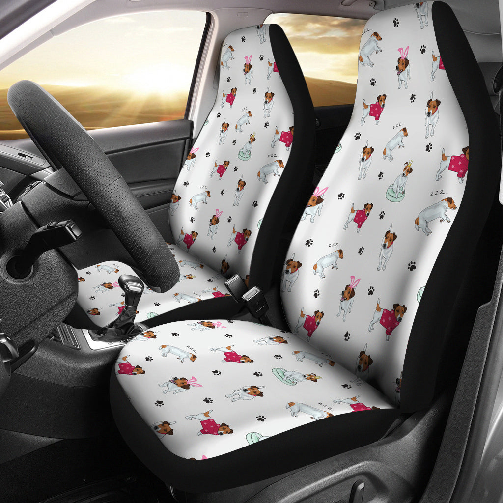 Russell Terriers Print Design LKS308 Car Seat Covers