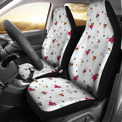 Russell Terriers Print Design LKS308 Car Seat Covers