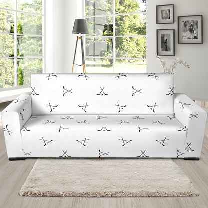 Hockey Print Design LKS304 Sofa Slipcover