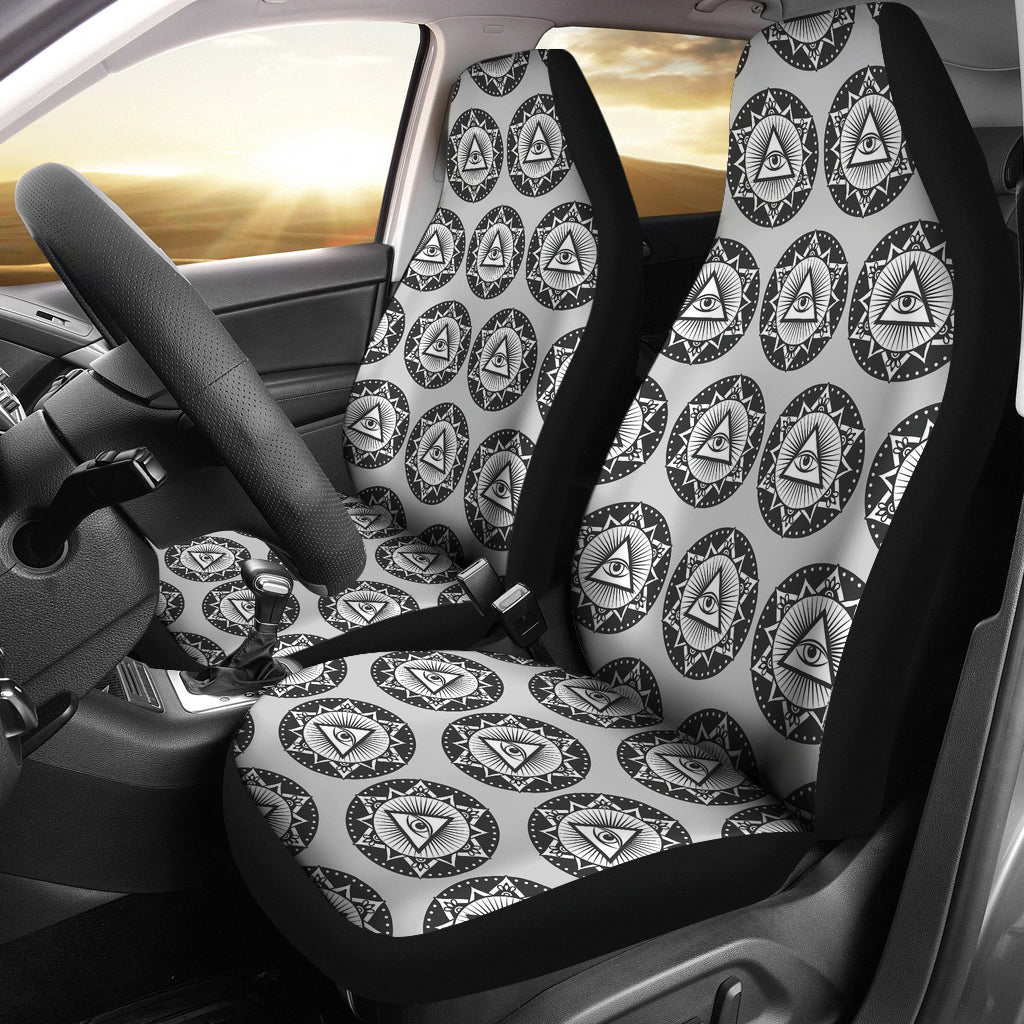 Third Eye Print Design LKS301 Car Seat Covers