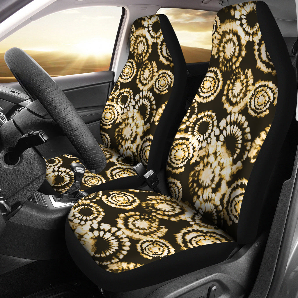 Tie Dye Print Design LKS307 Car Seat Covers