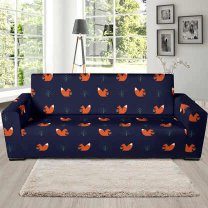 Squirrel Print Design LKS303 Sofa Slipcover