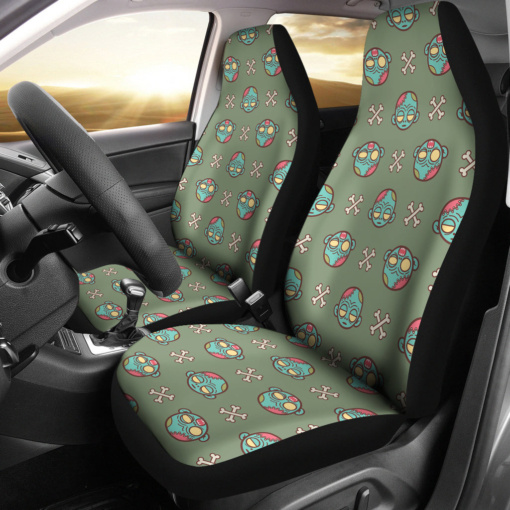 Zombie Print Design LKS301 Car Seat Covers