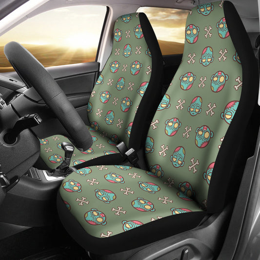 Zombie Print Design LKS301 Car Seat Covers