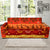 African Pattern Print Design 04 Sofa Slipcover