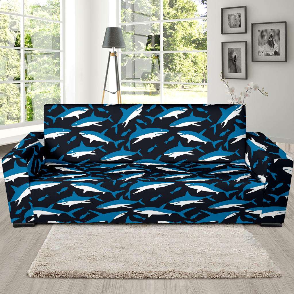Shark Print Design LKS303 Sofa Slipcover