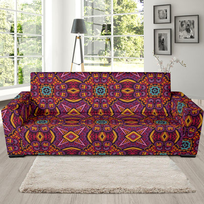 Bohemian Pattern Print Design 10 Sofa Slipcover