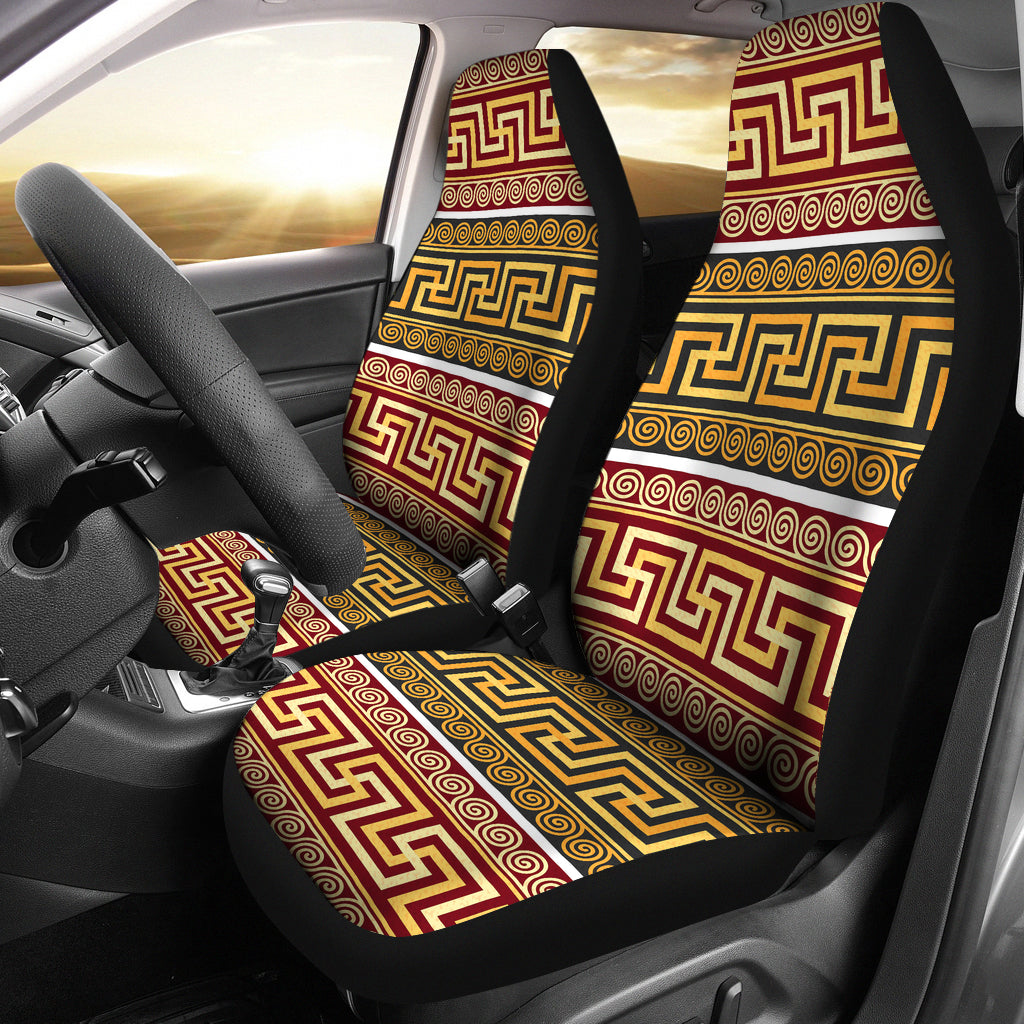Ancient Greek Pattern Print Design LKS302 Car Seat Covers