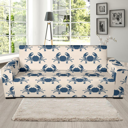 Crab Pattern Print Design 02 Sofa Slipcover