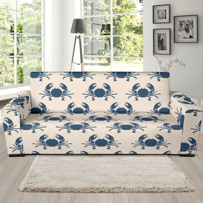 Crab Pattern Print Design 02 Sofa Slipcover